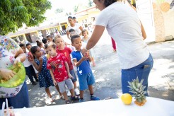 VIDEO- Une récré fruitée pour les élèves !