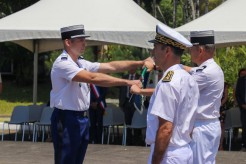 Nicolas Tomasini, nouveau commandant de la compagnie de Saint-Benoît