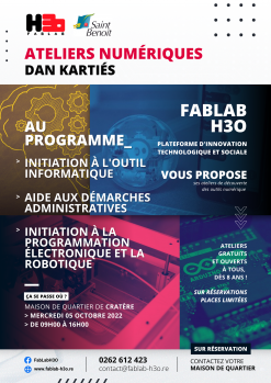 Ateliers numériques dan kartiés