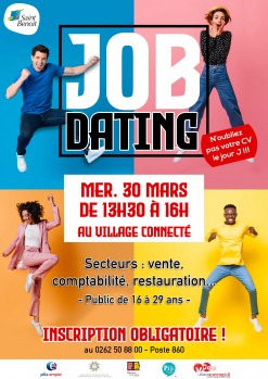 JOB DATING au Village Connecté de Saint-Benoît