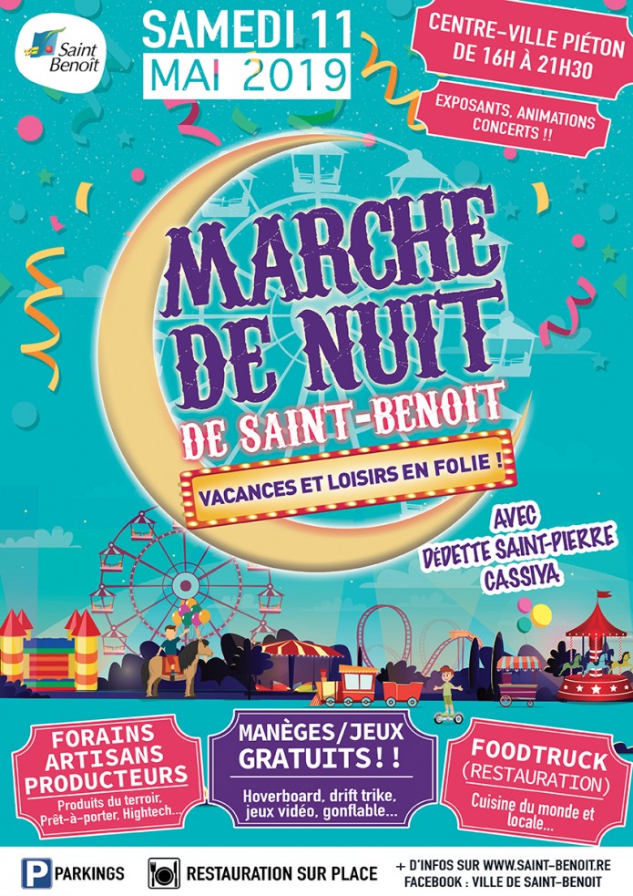 Marché de nuit spécial "Vacances et loisirs en folie"