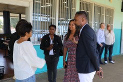 Rentrée scolaire - Visite du maire Patrice Selly dans les écoles