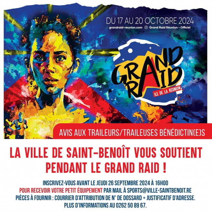 Grand Raid 2024 - Avis aux traileurs/traileuses bénédictin.e.s