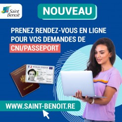 Prenez rendez-vous en ligne pour vos demandes de CNI et passeport !