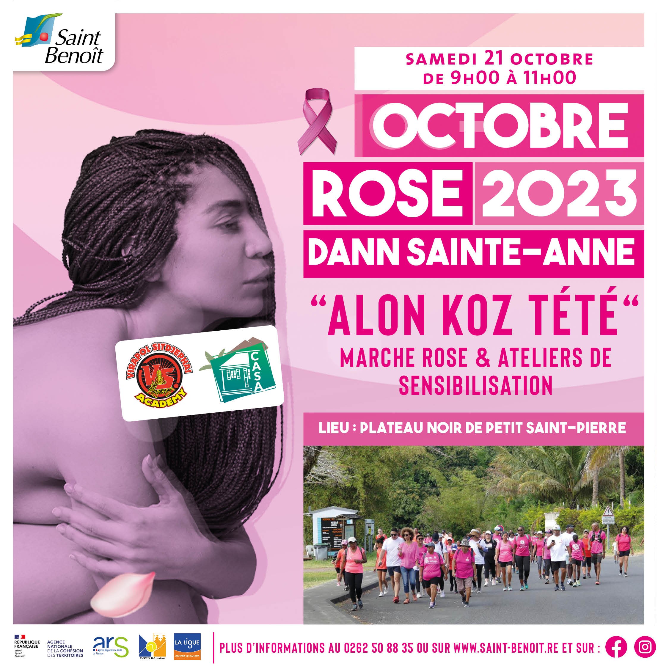 OCTOBRE ROSE DANN SAINTE-ANNE "ALON KOZ TÉTÉ"