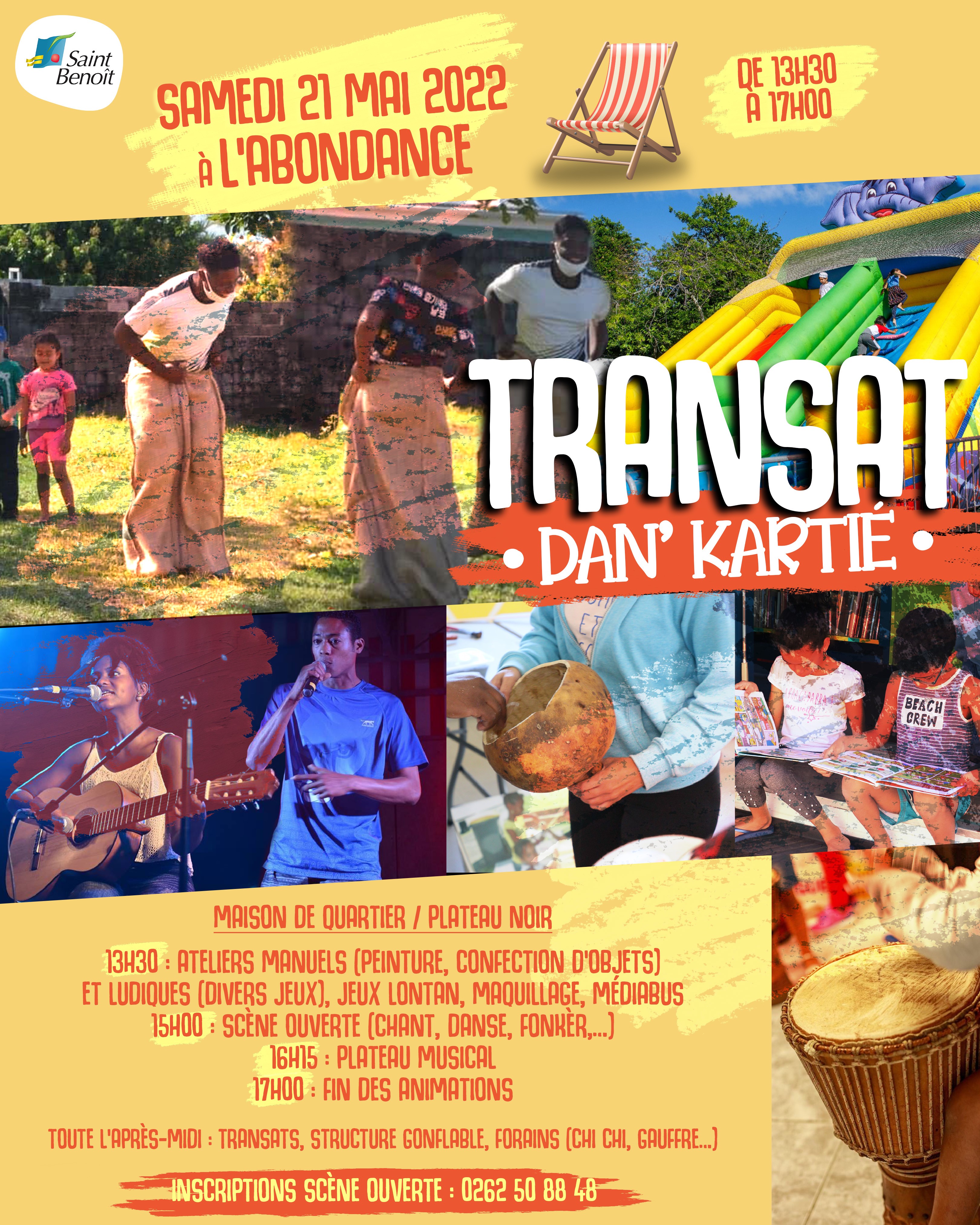 « Transat dan’ kartié » : un air de pause transat dans les quartiers…