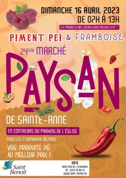 24ème Marché paysan de Sainte-Anne