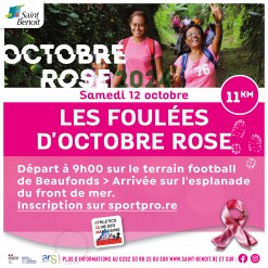 Les foulées d'Octobre Rose