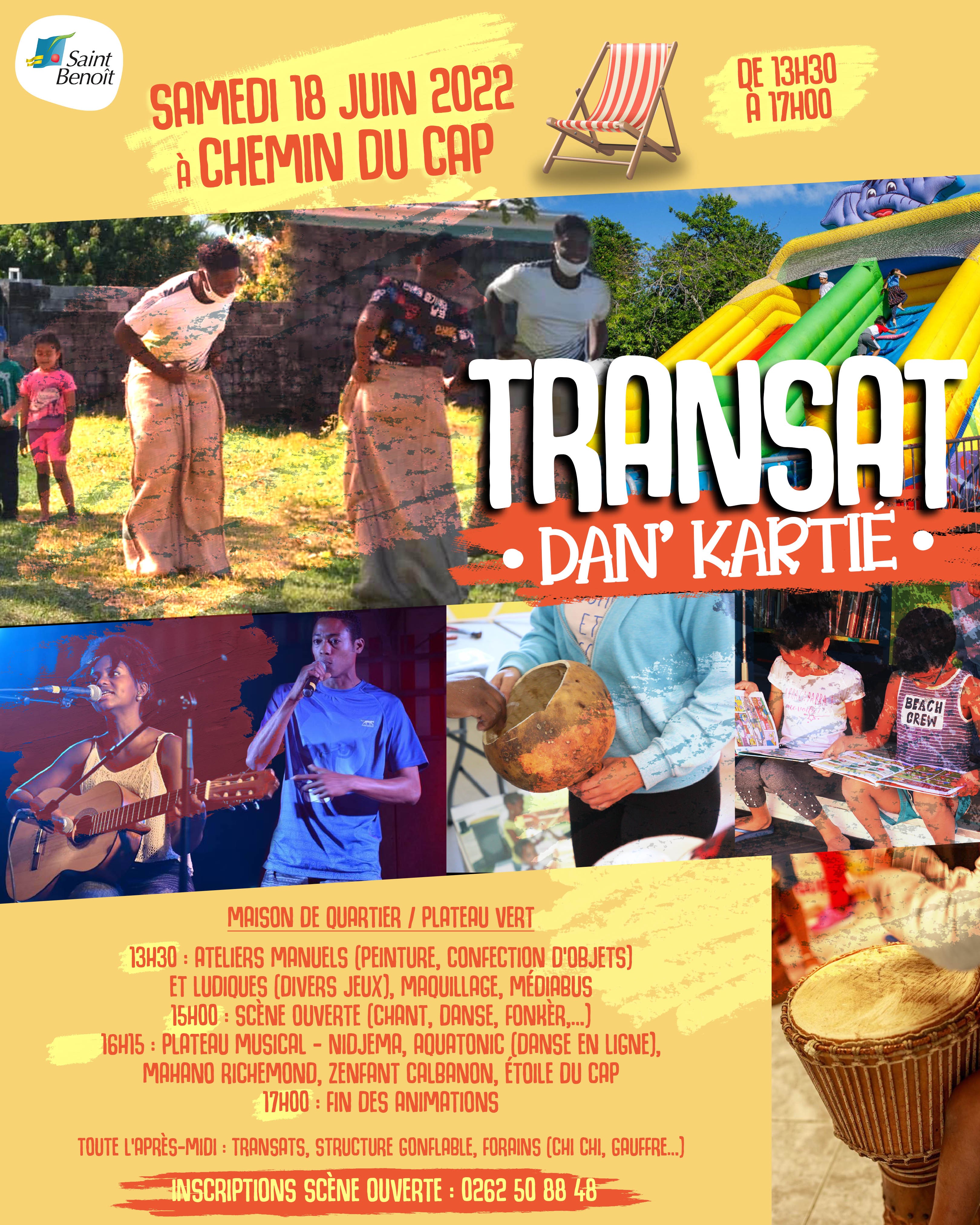 Transat dan kartié - Chemin du Cap