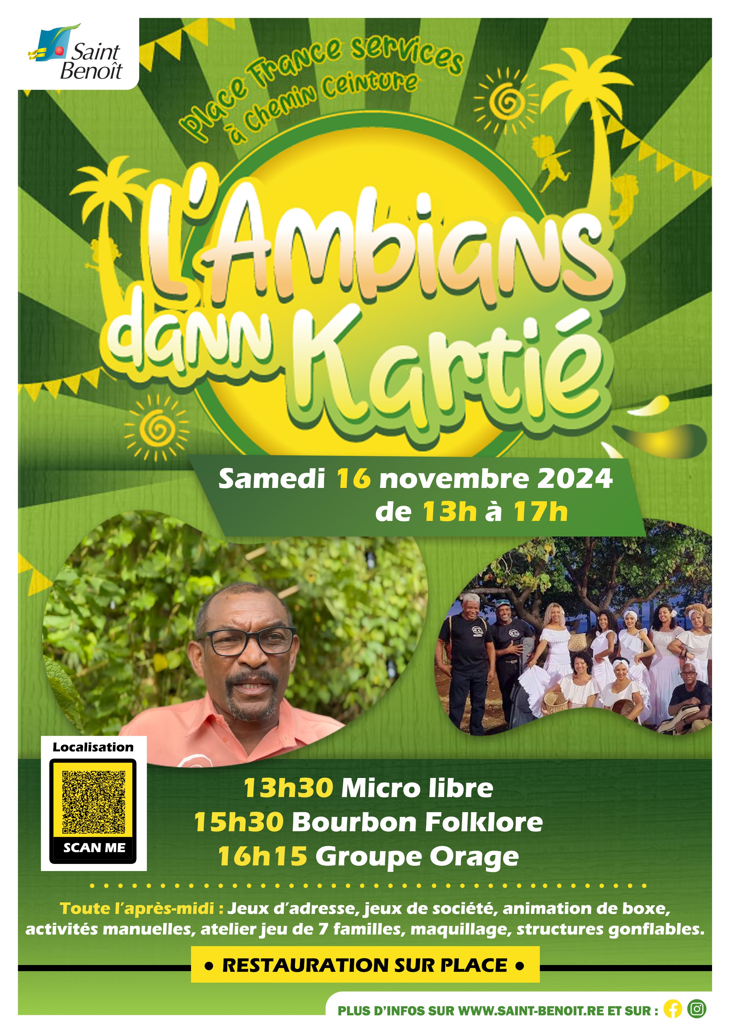 Lambians dann kartié Chemin de Ceinture