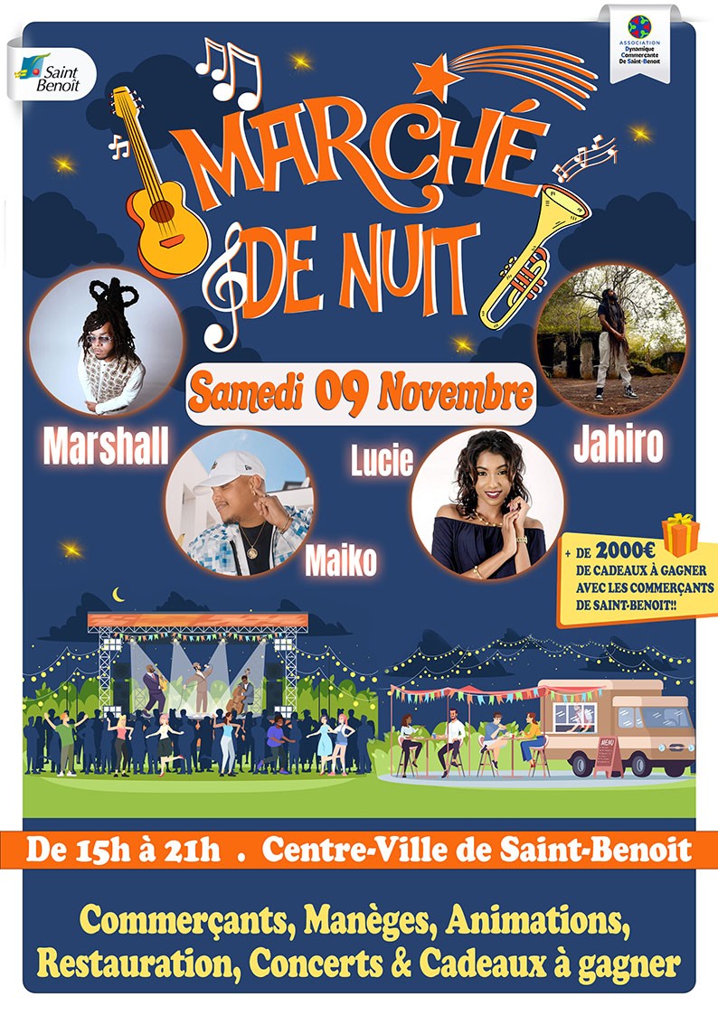 Marché de nuit • Samedi 09 novembre