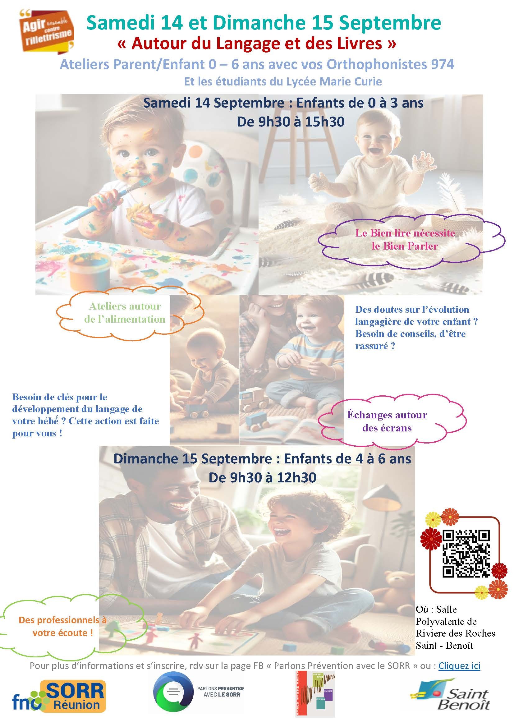 Lutte contre l'illettrisme - Ateliers parents/enfants