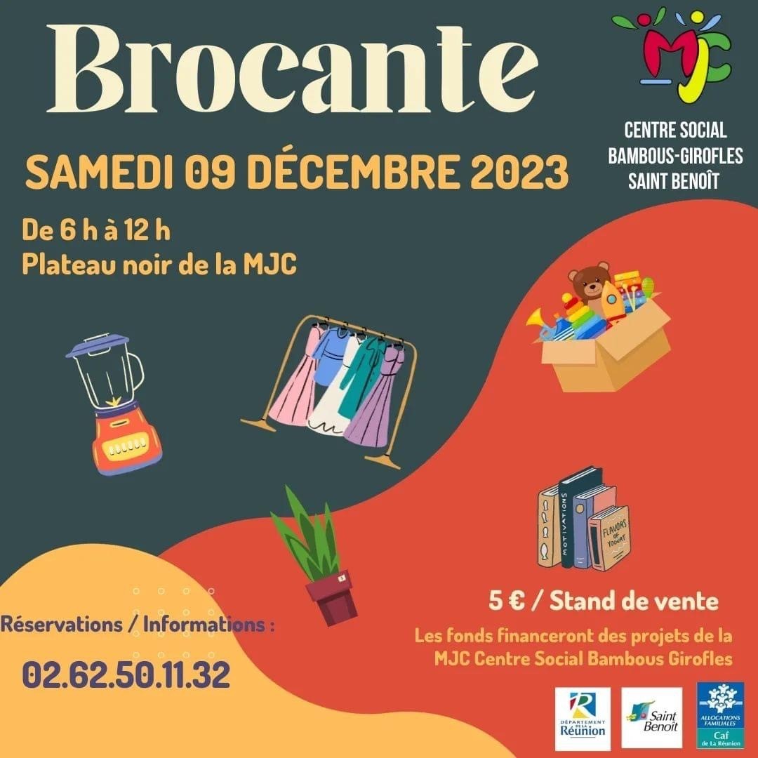 La MJC organise sa brocante!!!