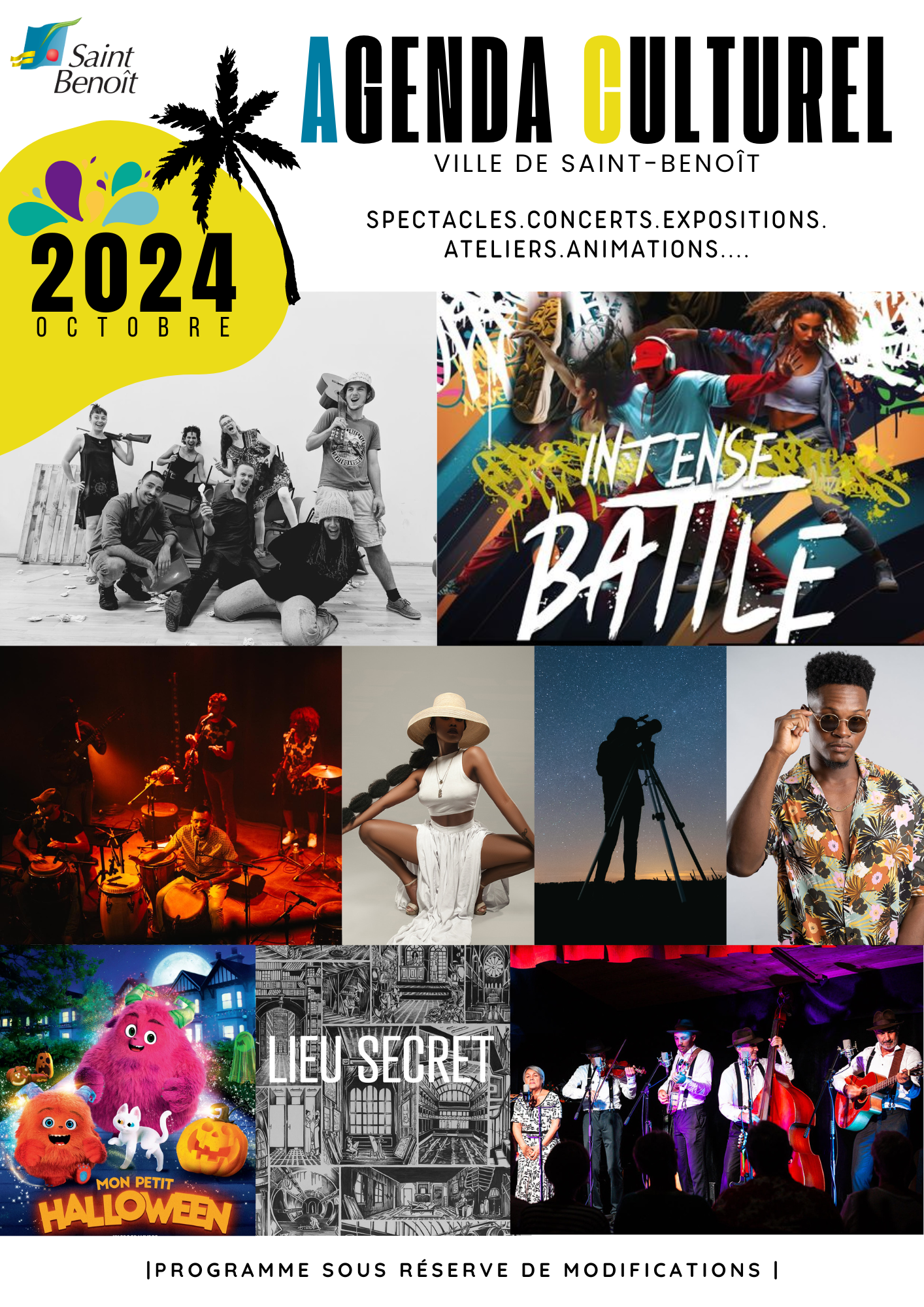 Agenda culturel octobre 2024