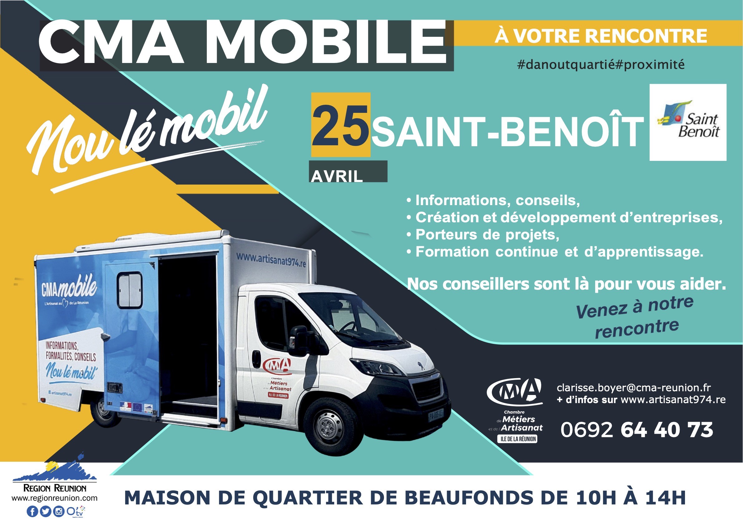 Prochaine permanence "CMA Mobile"