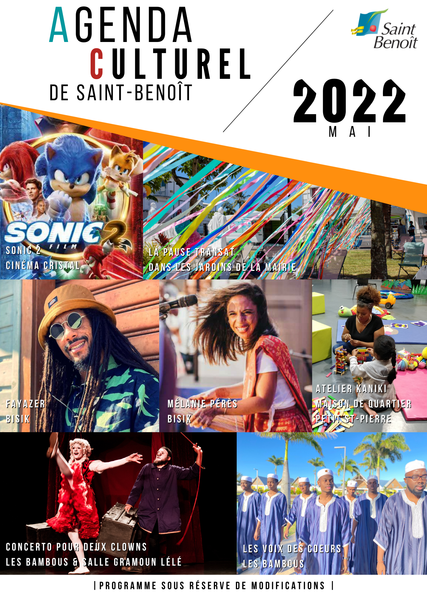 Agenda culturel // MAI 2022