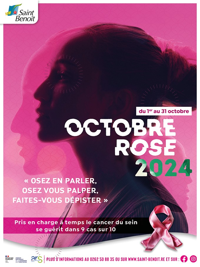 Octobre rose : Osez en parler, osez vous palper, faites-vous dépister !