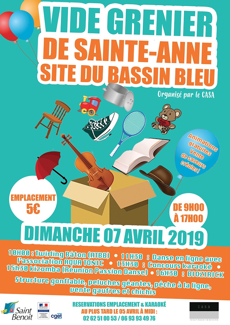 Vide grenier de Sainte-Anne 