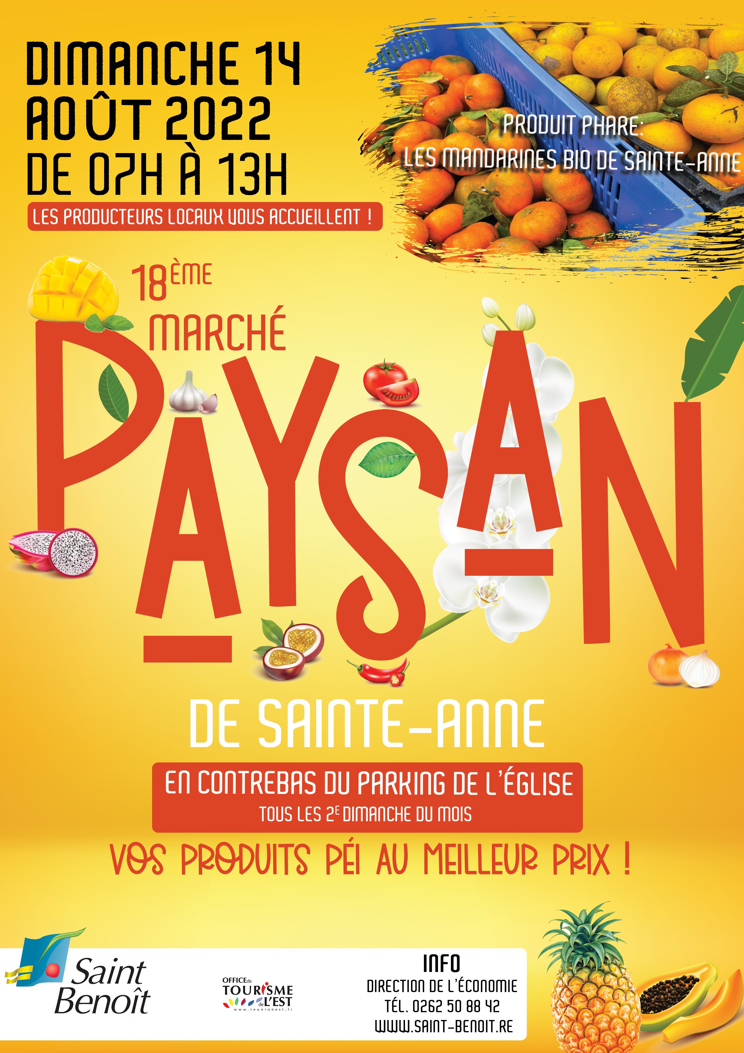 18ème Marché paysan de Sainte-Anne