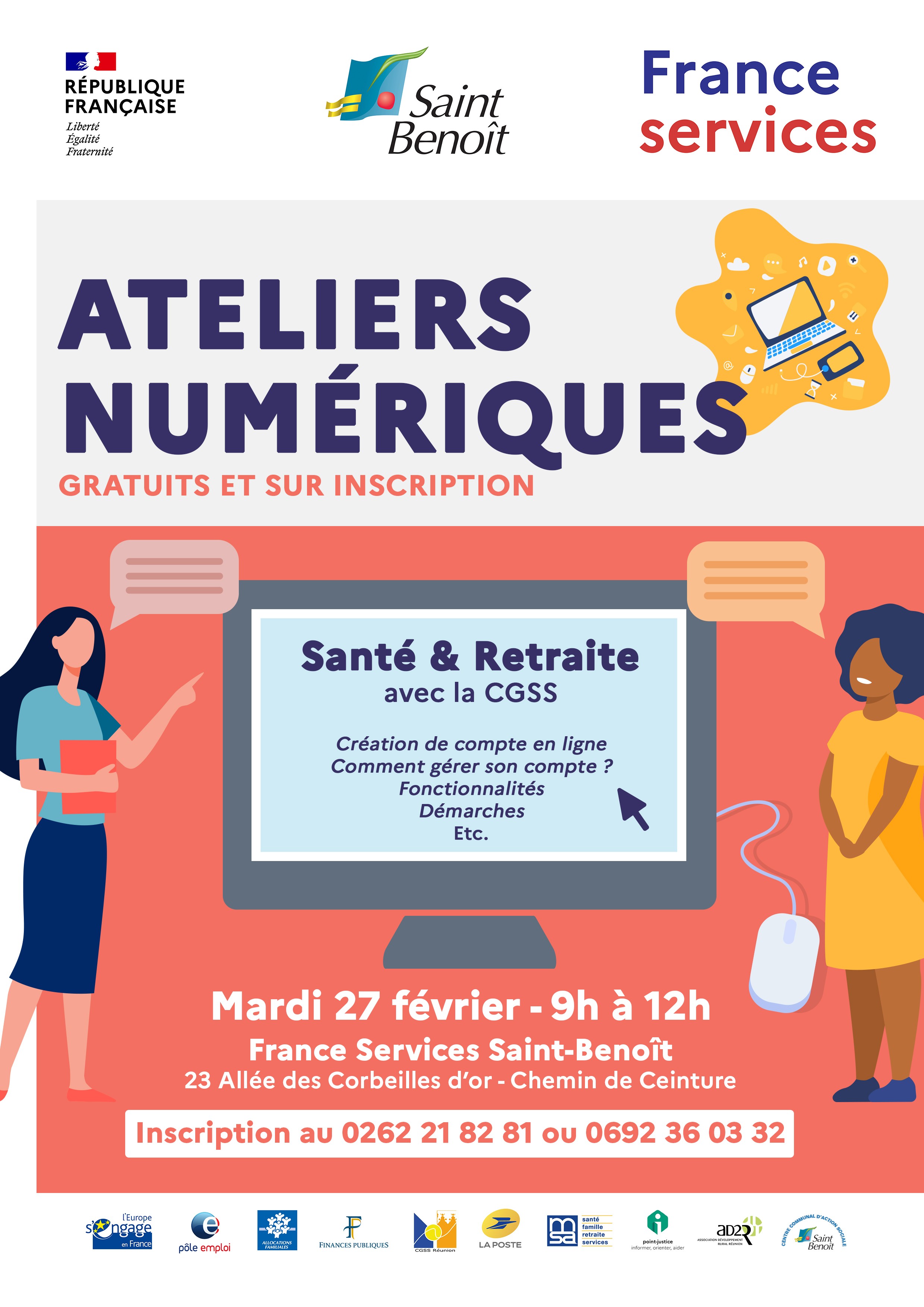 France services - Ateliers numériques