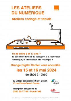 Ateliers codage et fablab