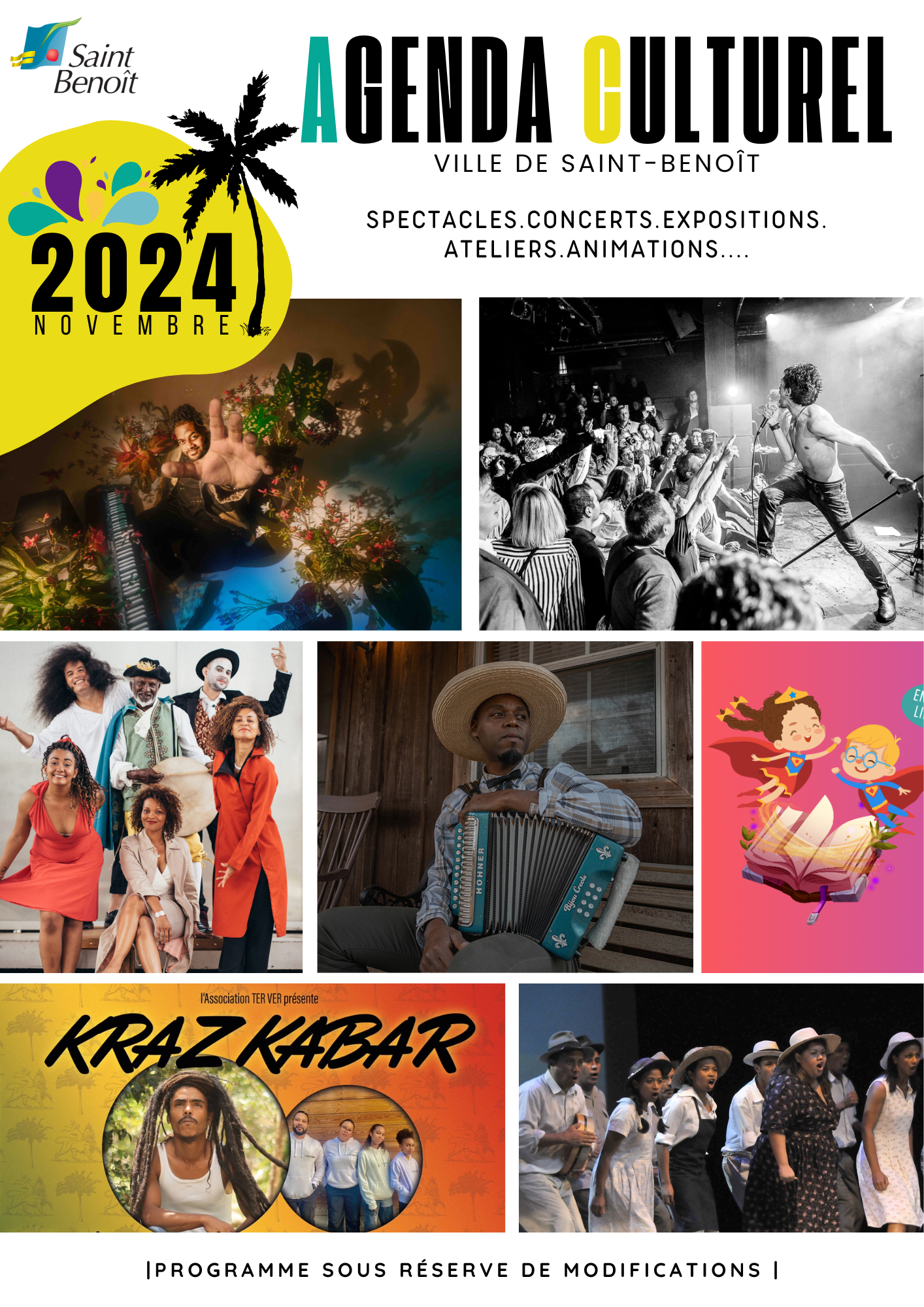 Agenda Culturel novembre 2024