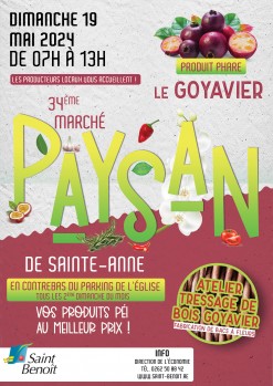 34e Marché Paysan : Le goyavier à l'honneur