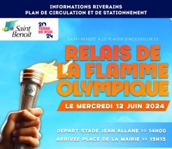 Saint-Benoît : conditions de stationnement et de circulation pour ce mercredi 12 juin