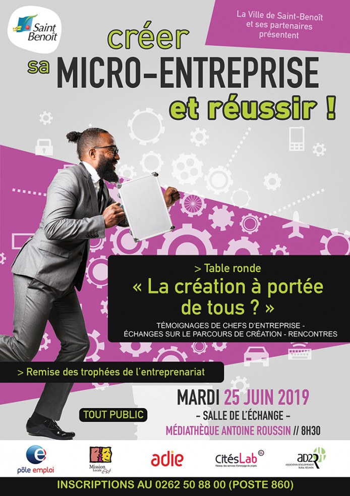 Matinée "Créer sa micro-entreprise et réussir"