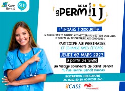 L’IFCASS vous reçoit au Village connecté de Saint-Benoît ! 