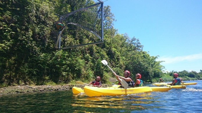 Bassin Mangue : initiation gratuite au kayak polo et au slalom