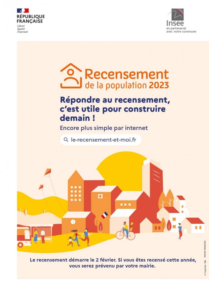 Recensement en ligne de l'INSEE