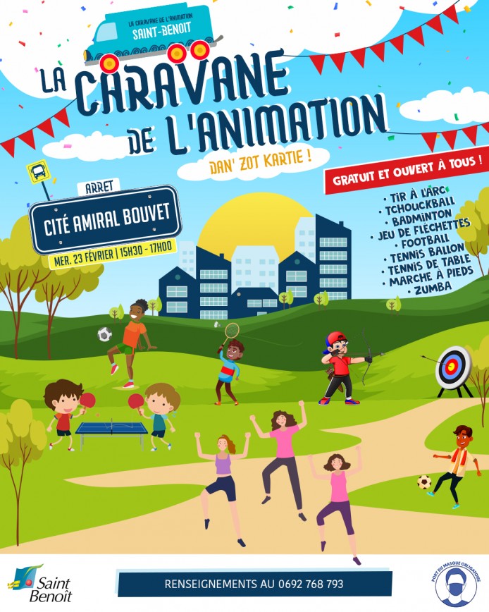 La « Caravane de l’animation » débarque dans les quartiers !