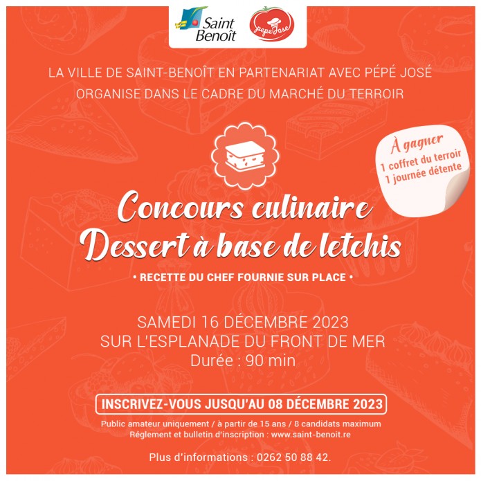 Marché du terroir et de Noël : inscrivez-vous au concours culinaire 