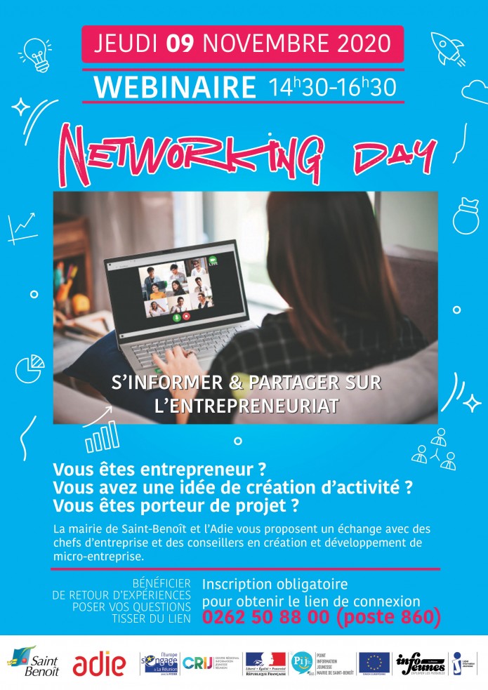 Networking day : s'informer et partager sur l'entrepreneuriat !