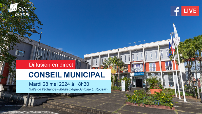 Conseil municipal du mardi 28 mai 2024