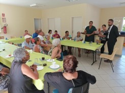 Visite des clubs seniors - Club "Bon Accueil"