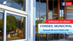 Conseil municipal le samedi 08 avril à 9h