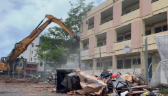 VIDEO - Début des travaux de démolition à Labourdonnais 22