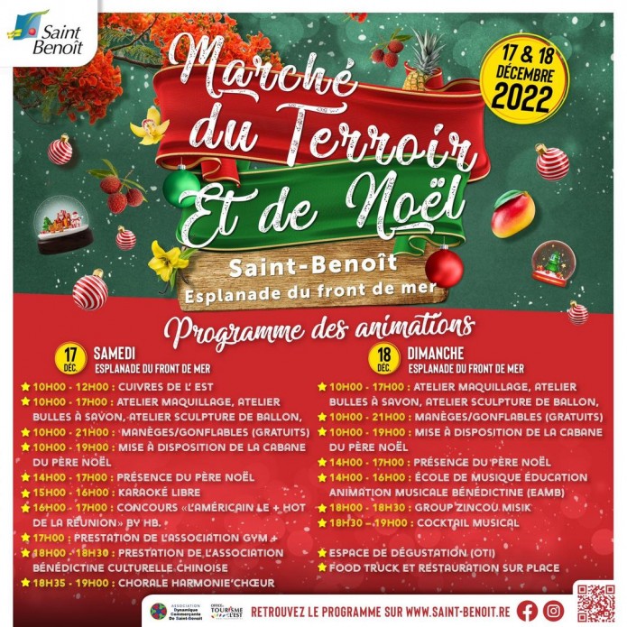 [MARCHÉ DU TERROIR] - Programme des animations