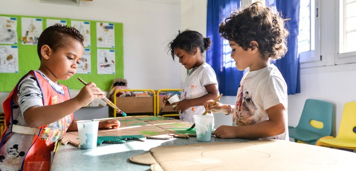 L’école les Orangers prépare son spectacle !