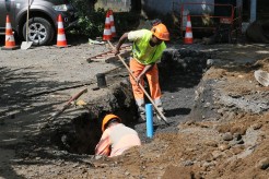 Restructuration du réseau d'eau potable : début des travaux à Chemin Pêche